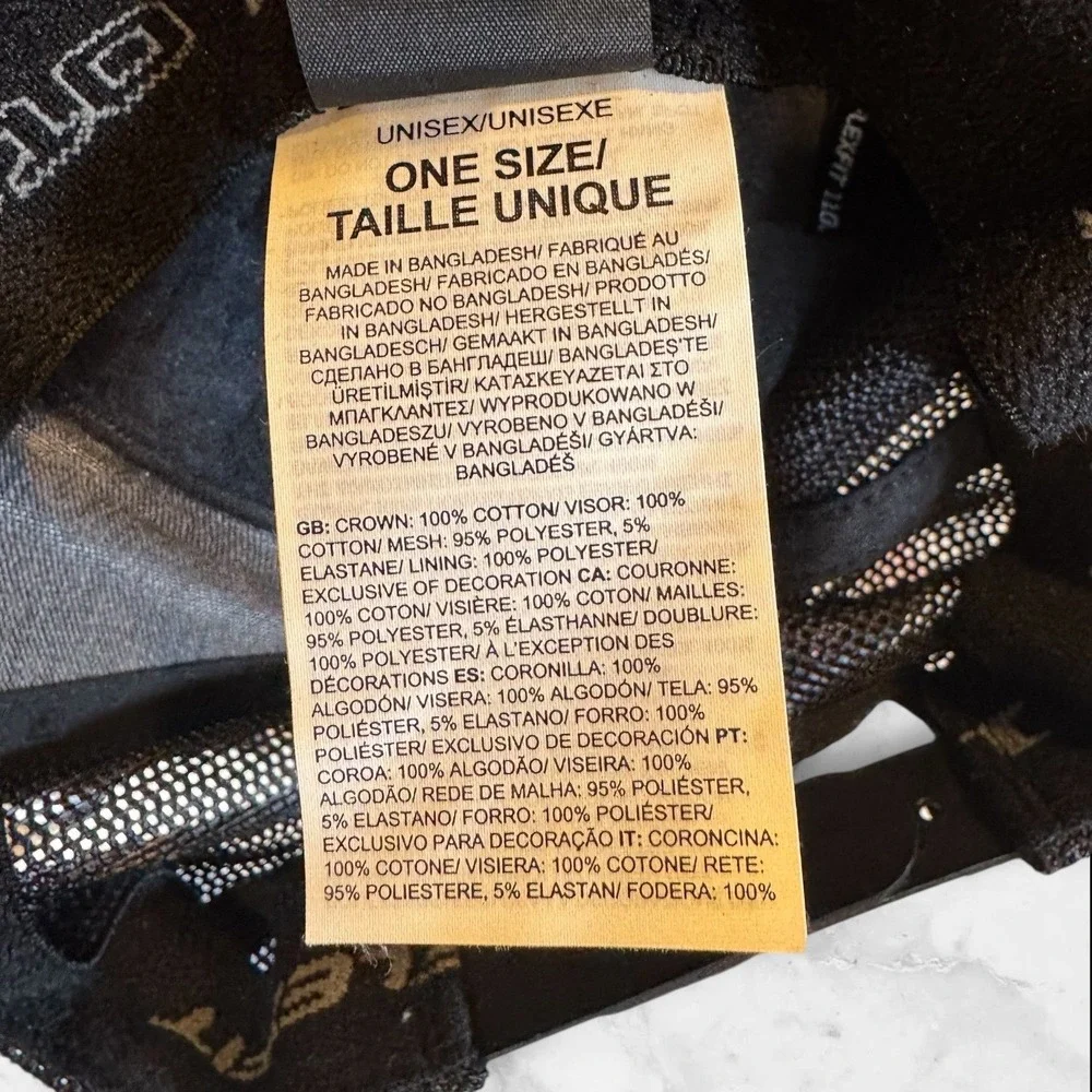 The North Face Black Mesh‎ Trucker Hat Graphic Patch Outdoor Adventure